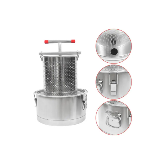 Stainless Steel Manual Bee Wax Press Machine - Image 6