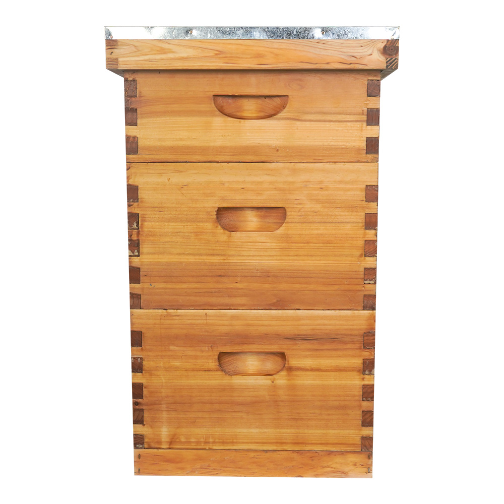 3 Layer Wax Dipped Langstroth Beehive - Image 2