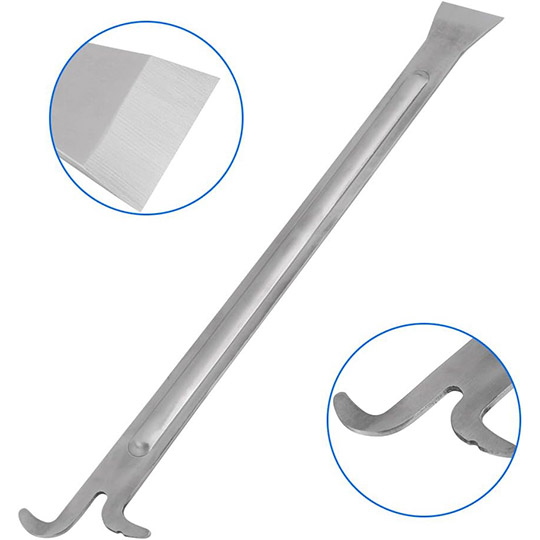 Stainless Steel Extra Long Hive Tool - Image 2