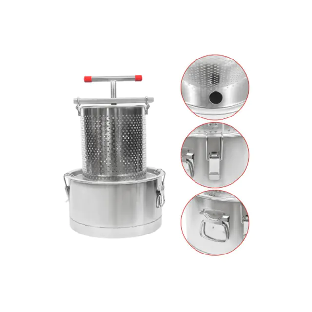 Stainless Steel Manual Bee Wax Press Machine - Image 6