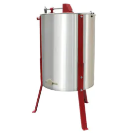 4 Frame Stainless Steel Manual Honey Extractor