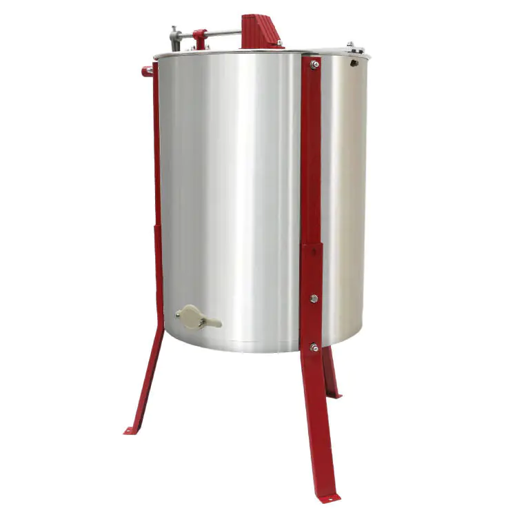 3 Frame Stainless Steel Manual Honey Extractor - Image 7
