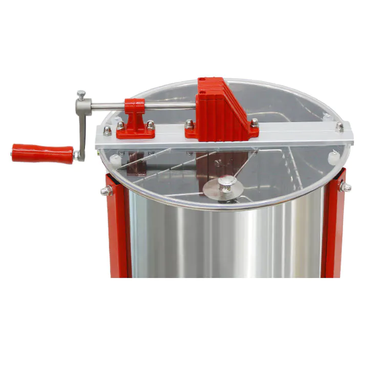 3 Frame Stainless Steel Manual Honey Extractor - Image 4