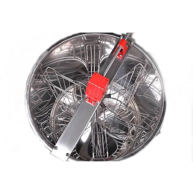 6 Frame Stainless Steel Manual Honey Extractor - Image 8