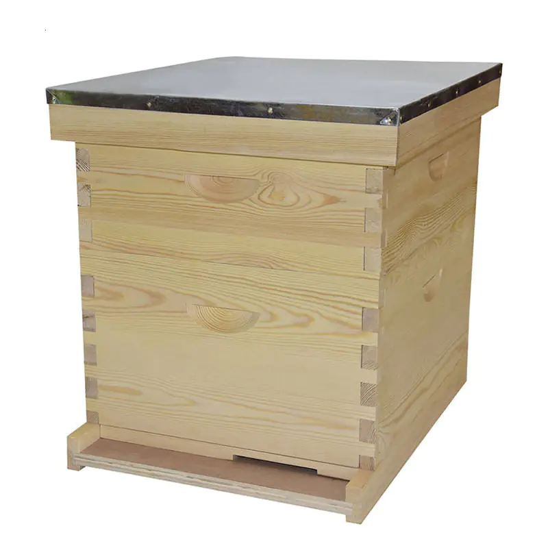 Pine wood Langstroth Beehive