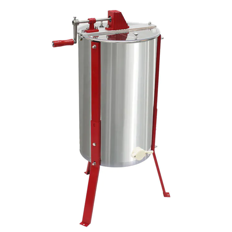 2 Frame Stainless Steel Manual Honey Extractor