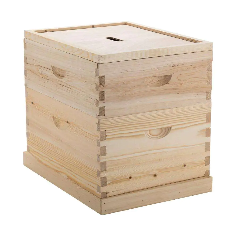 2 Layer Wax Coated Langstroth Beehive - Image 7