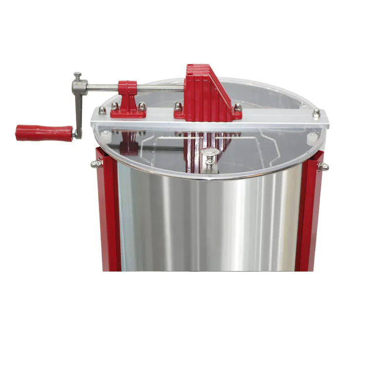 2 Frame Stainless Steel Manual Honey Extractor - Image 2