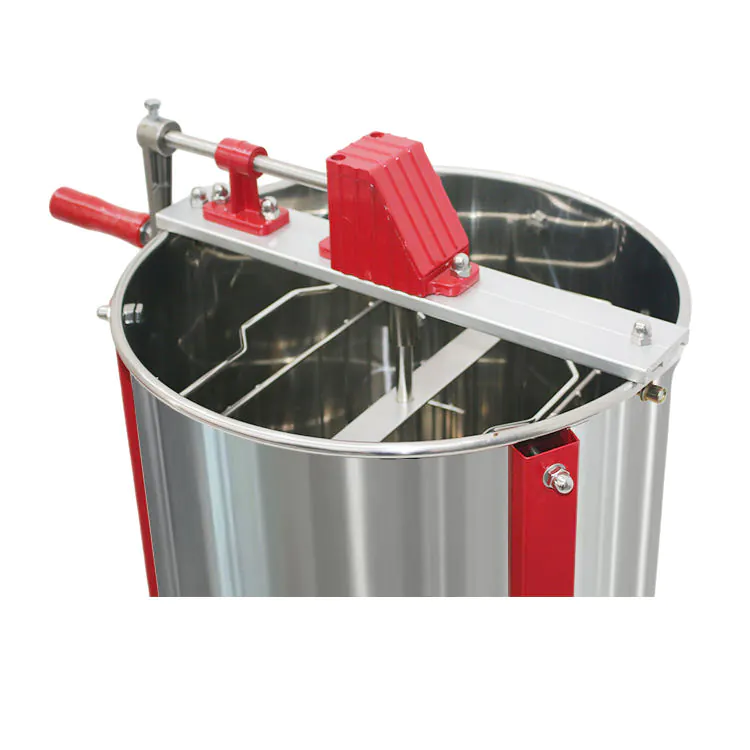 2 Frame Stainless Steel Manual Honey Extractor - Image 3