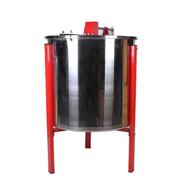 6 Frame Stainless Steel Manual Honey Extractor - Image 9