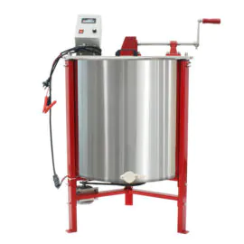 6 Frame Stainless Steel Manual Honey Extractor