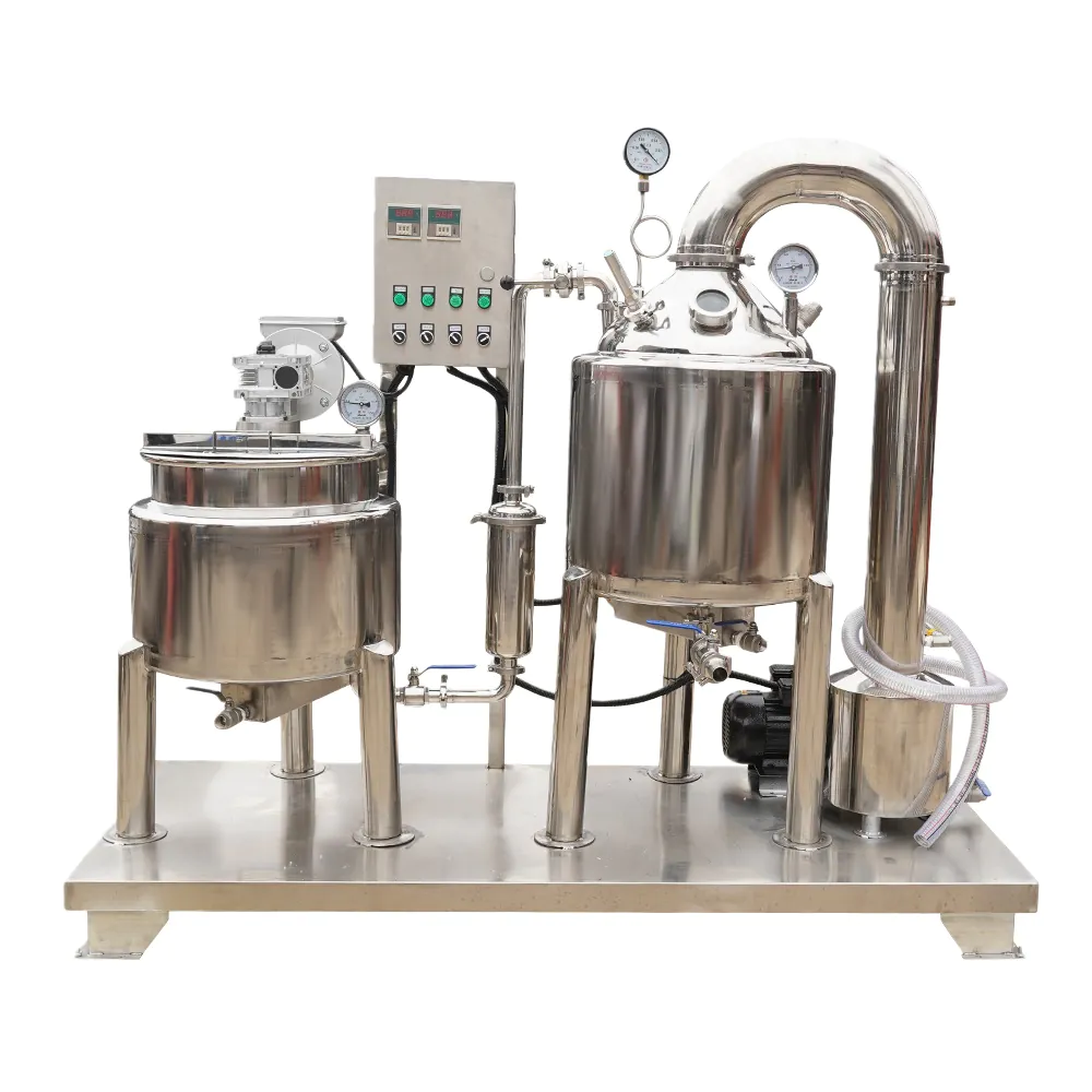 0.5T Capacity Honey Dehumidifier Dryer with Vacuum Heating and Thickening Filtering Machine
