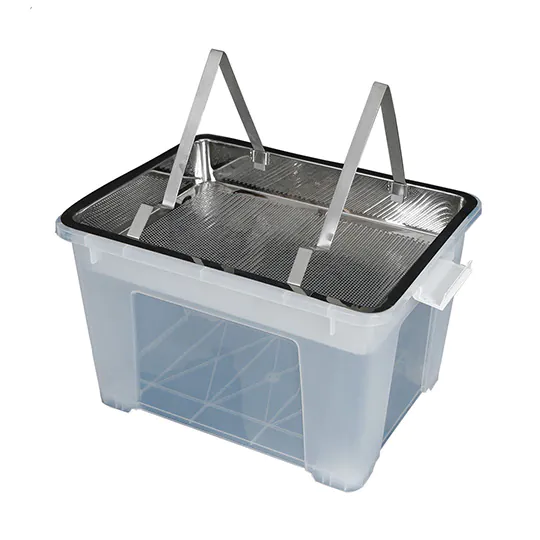 Honey Uncapping Tray with Honey Storage