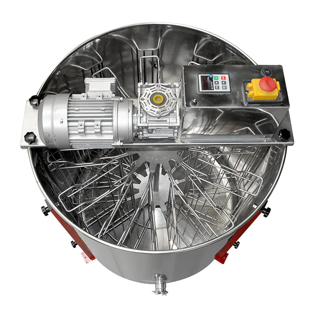 12 Frames Automatic Stainless Steel Electric Honey Extractor - Image 2