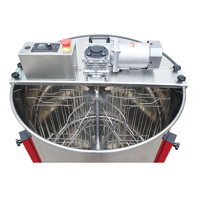 8 Frames Automatic Stainless Steel Electric Honey Extractor - Image 2
