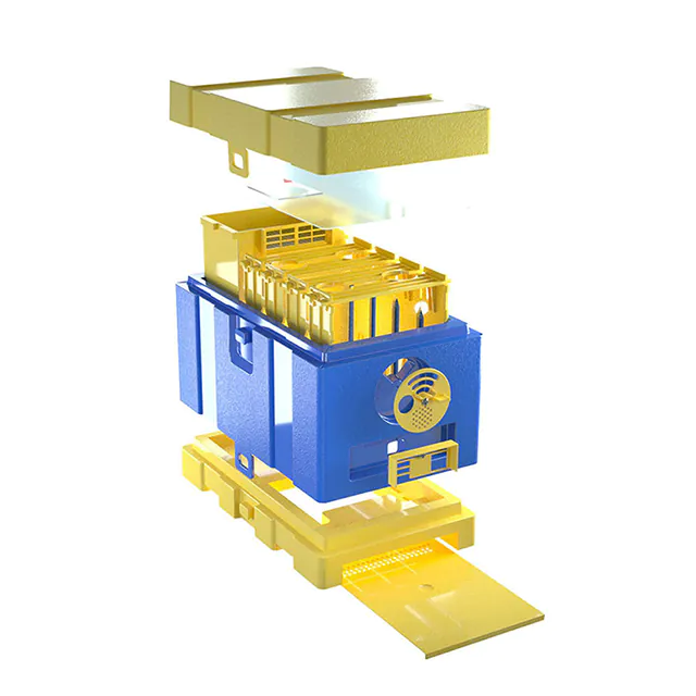 4 Frames Plastic Nuc Boxes - Image 3