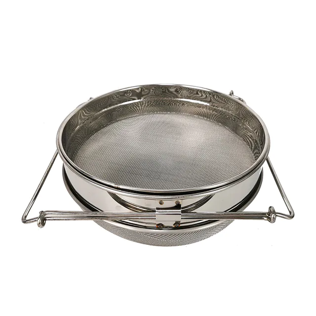 Stainless Steel Double Sieve Honey Strainer - Image 5