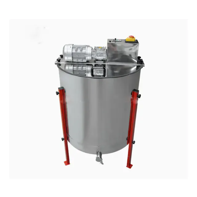 12 Frames Automatic Stainless Steel Electric Honey Extractor - Image 4