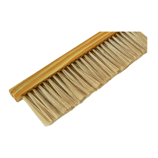 2 Rows Fiber Wooden Handle Bee Brush - Image 2