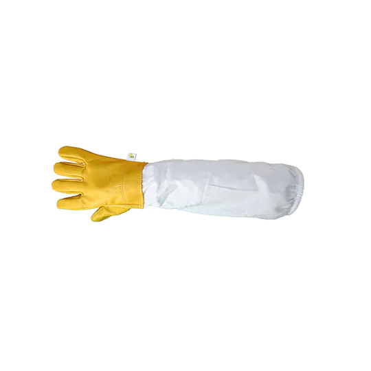 Long Sheepskin Bee Gloves - Image 3