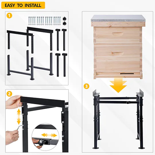 Adjustable Metal Hive Stand - Image 3