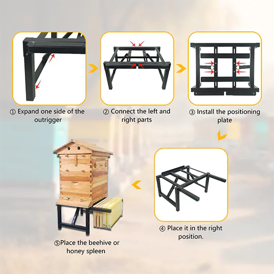 Foldable Beehive Stand - Image 5