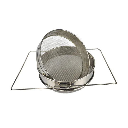 Stainless Steel Double Sieve Honey Strainer