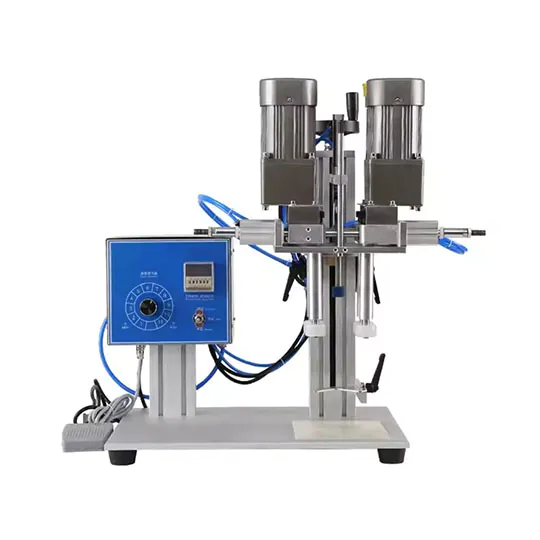Semi-Automatic Pneumatic Bottle Capping Machine