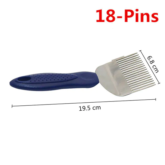 Multi-Function Uncapping Fork with Integrated Blade - Image 2