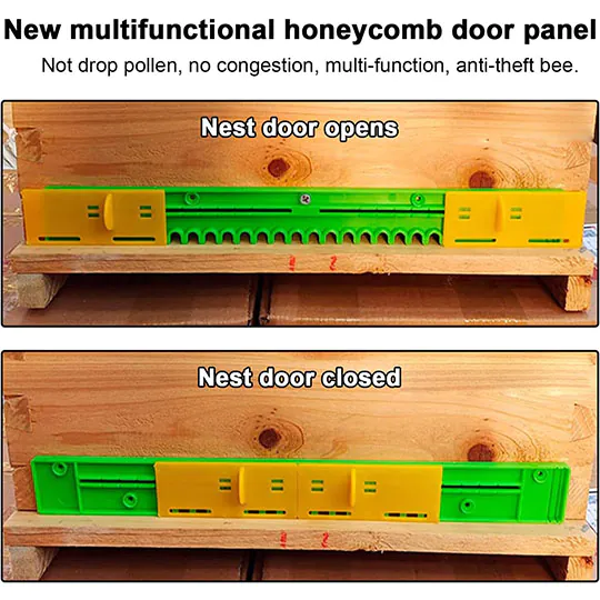Multi-Functional Sliding Hive Entrance for Beekeeping - Image 3