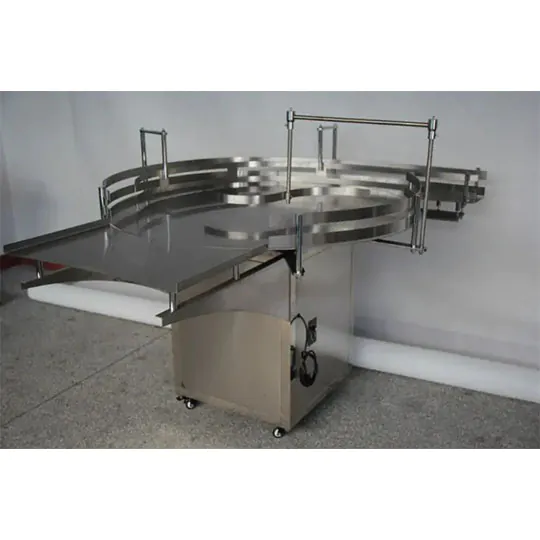 Automated Rotary Bottle Unscrambler for Honey Production Line - Image 3