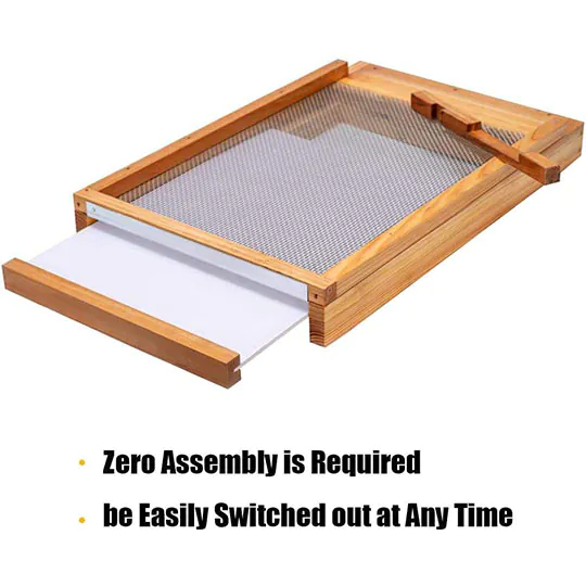 Langstroth Wooden Beehive Screen Bottom Board - Image 3