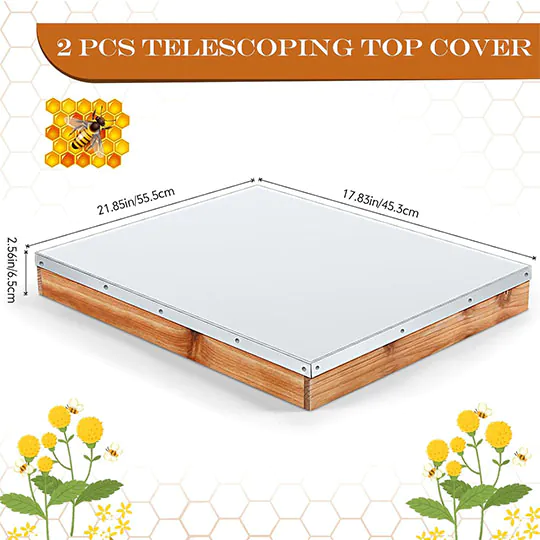 Beehive Telescoping Top Cover - Image 3