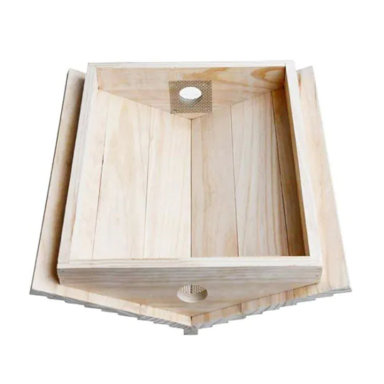 Assembled Gabled Roof Beehive Lid with Ventilation - Image 4