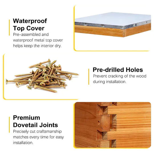 Wax Coated Nuc Box - Image 4