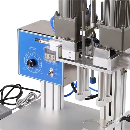 Semi-Automatic Pneumatic Bottle Capping Machine - Image 4