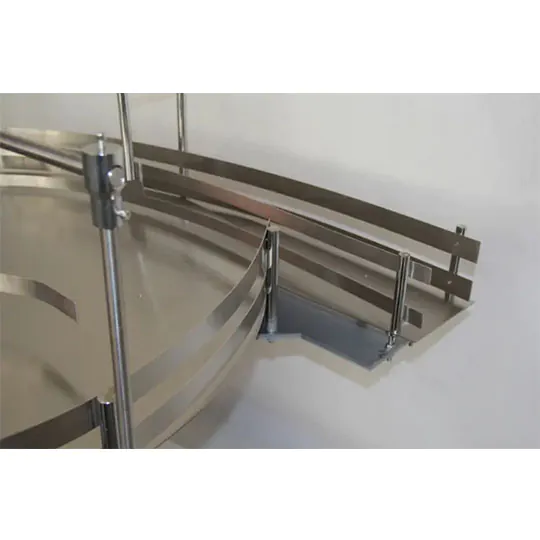 Automated Rotary Bottle Unscrambler for Honey Production Line - Image 4