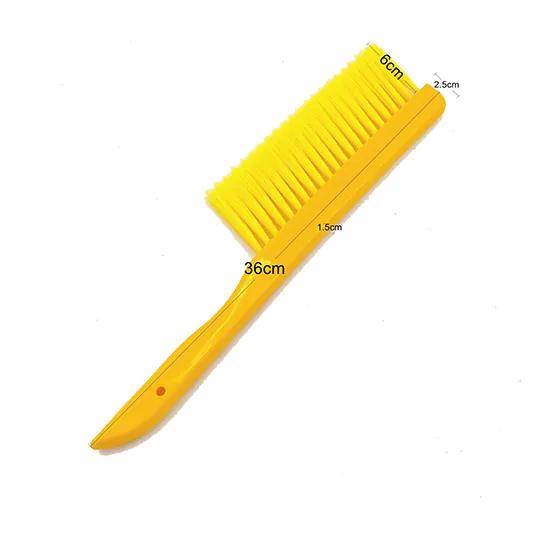 Plastic Handle With Plastic Hair Beekeeping Brush - Image 4