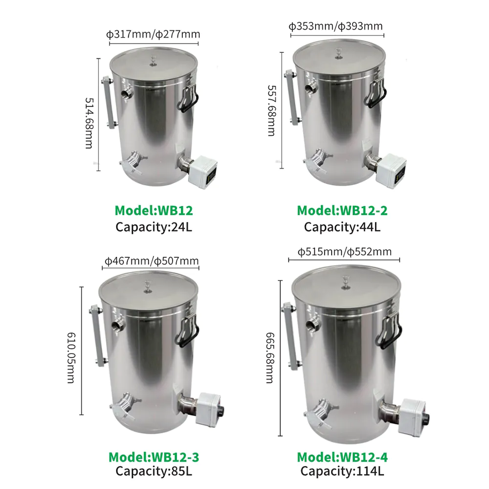 Stainless Steel Beeswax Melter Steam Wax Melter - Image 3